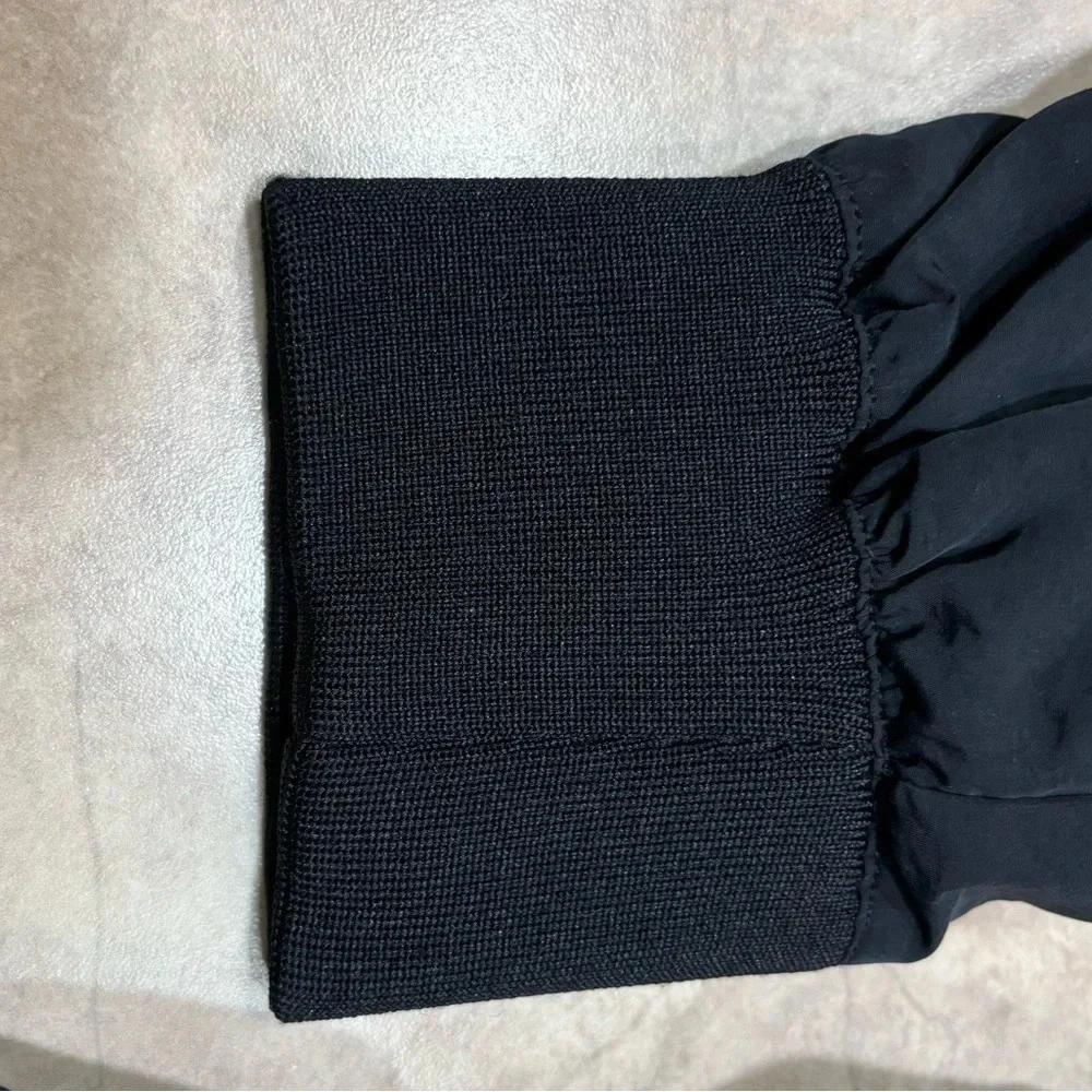 H&M Black Jacket Size Medium Unisex Utility Moto